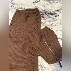 Brown Fashion Nova 2 piece